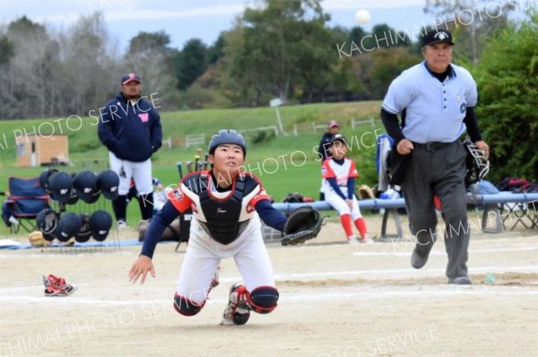 決勝・豊成ファイターズ―ウエストマリナーズ