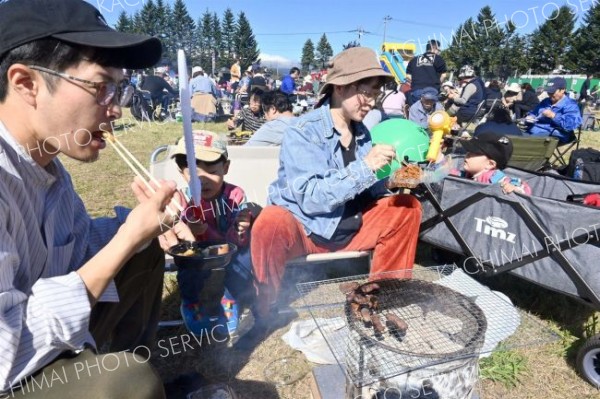 ニンニクと牛肉、清水町の特産づくし堪能　にんにく肉まつり