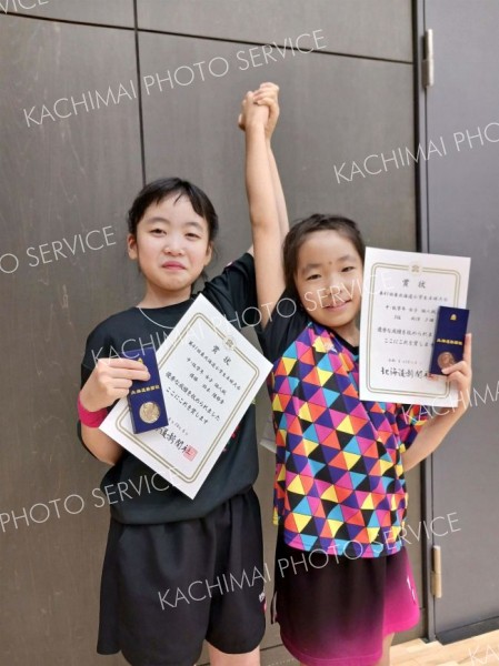 中・低学年女子で優勝