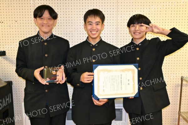 帯農高生の「あんかぼべーグル」全道入賞　来年商品化へ