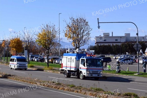 車両展開訓練の参加車両