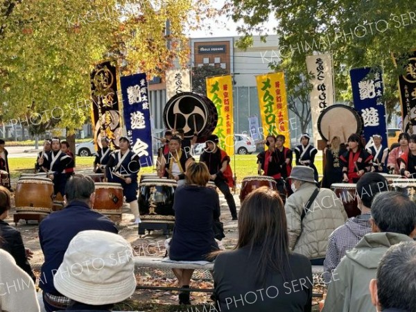 和太鼓４団体が迫力の演奏　ふるさとの芸能フェス～こぼれ話