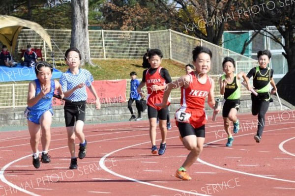 小学６年男子４００メートルリレー