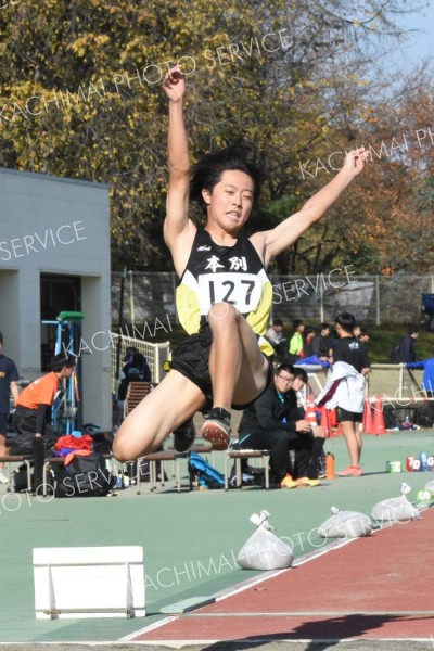 中学男子走り幅跳び