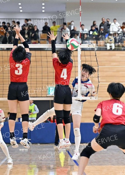 【女子準決勝・帯南商－旭川志峯】スパイクを数多く決めチームの得点源として活躍した帯南商