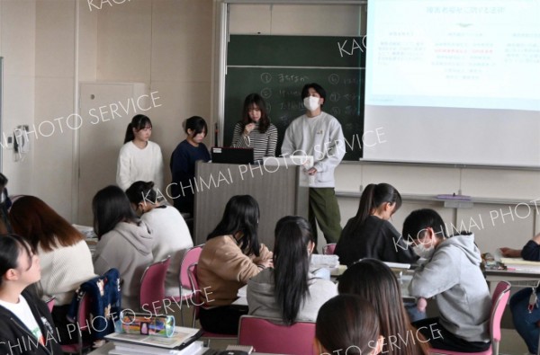 看護学生、地域から学び　コロナ禍越え実習通常態勢に