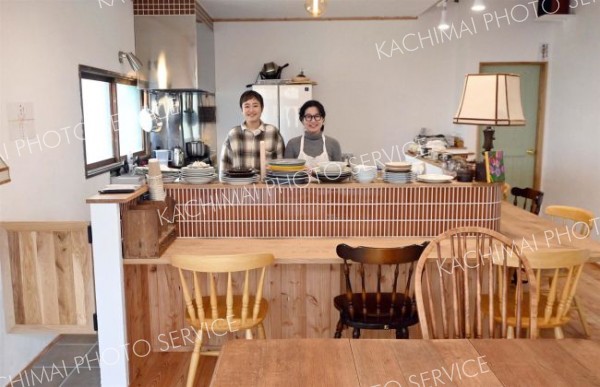 カフェオープン　浦幌中心部に