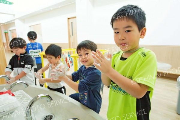 大樹こども園で「手洗い教室」 2