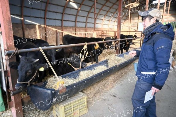 飼育コスト限界、報道陣向け現地レクチャー　和牛全共への意欲も