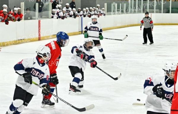 全十勝Ａ、Ｂともに準決勝で涙　道中学校アイスホッケー大会 19