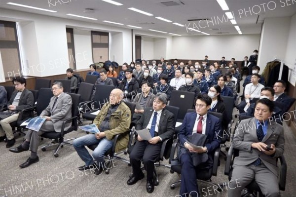 若手職員ら宇宙のまちづくり学ぶ　大樹町が講演会