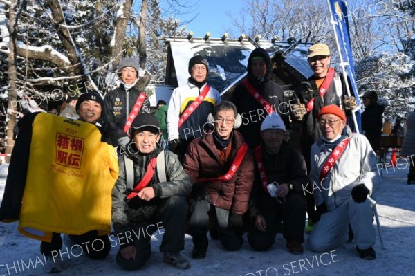 楽走会が新春恒例の元旦マラソン