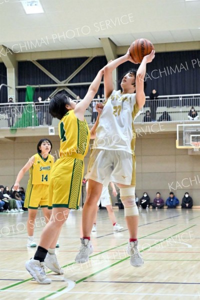 帯大谷女子、白樺学園男子が連覇　バスケ高体連十勝支部新人大会兼道高校新人大会帯広地区予選会