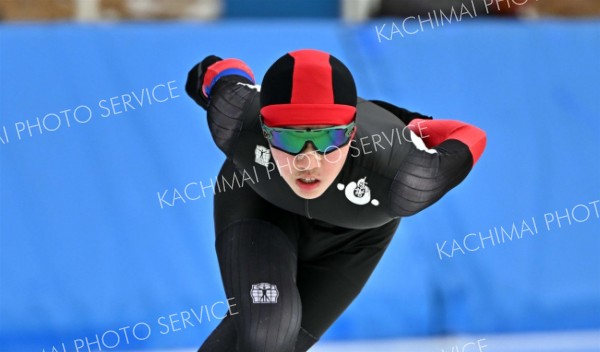 【男子５０００メートル】７分３３秒５２で優勝した（札内東）