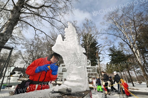 氷と雪の祭典「おびひろ氷まつり」あす開幕 5