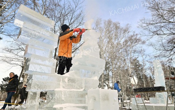 氷と雪の祭典「おびひろ氷まつり」あす開幕 11