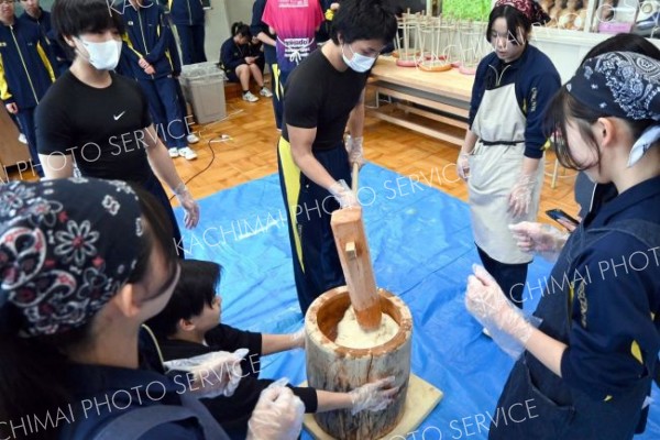 広尾高校の雪中予餞会