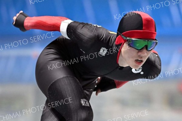 男子５０００ｍ　全国中学スケート第３日