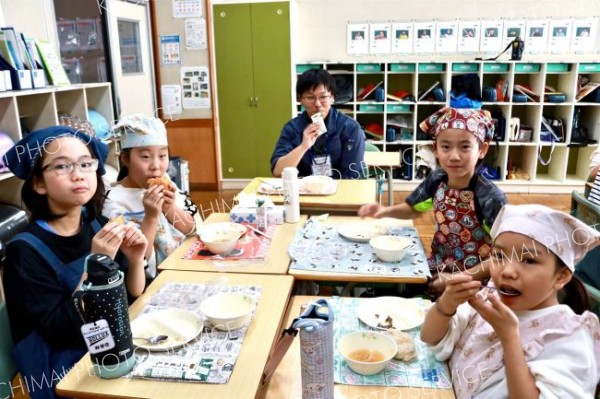 芽室のおいしさかぶりつき　全７小中学校で芽室食材たっぷりの給食