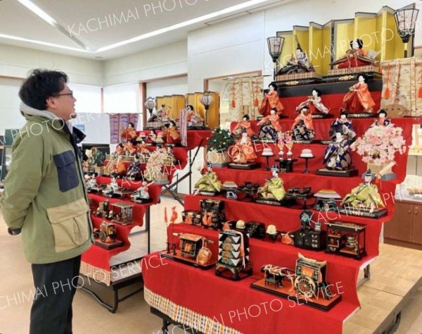 本別道の駅でひな祭り展、来月３日まで