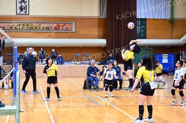 低身長ながら奮闘した更別ＪＶＣ