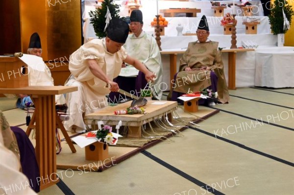 食物への感謝捧げる　信友会「四條公祭」～こぼれ話 3