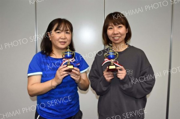 女子優勝の