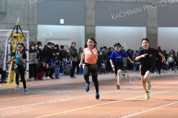 小学女子６０メートル３組