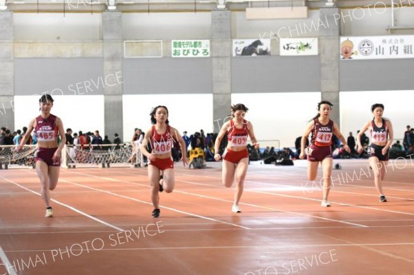 一般女子６０メートル１組