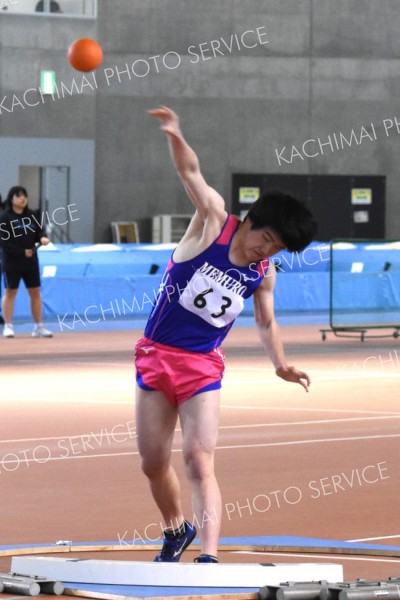 中学男子砲丸投げ