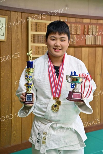 池田少年団、東士幌小５年生　小学生の部Ｖ　道柔道少年優勝大会
