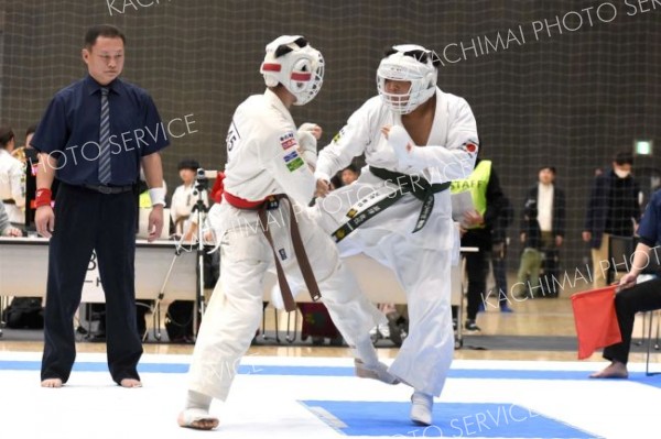 組手中学１年男子上級決勝