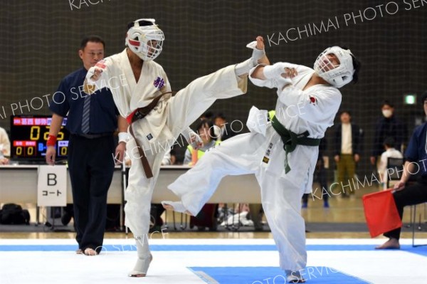 組手中学１年男子上級決勝