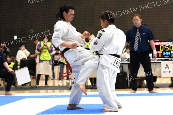 組手一般男子無差別上級決勝