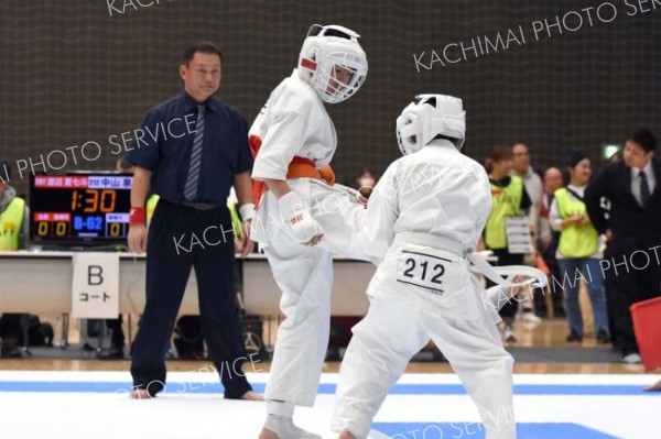 組手小学６年男子初級決勝