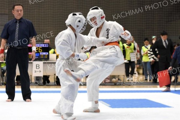 組手小学６年男子初級決勝
