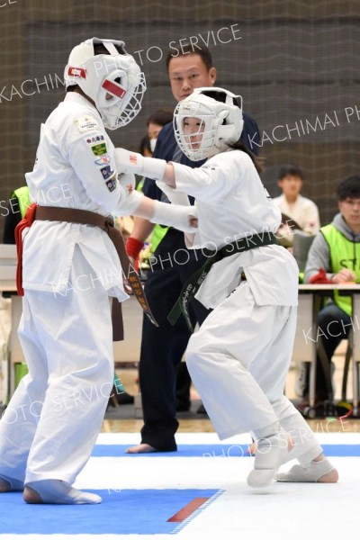 組手中学１年女子上級決勝