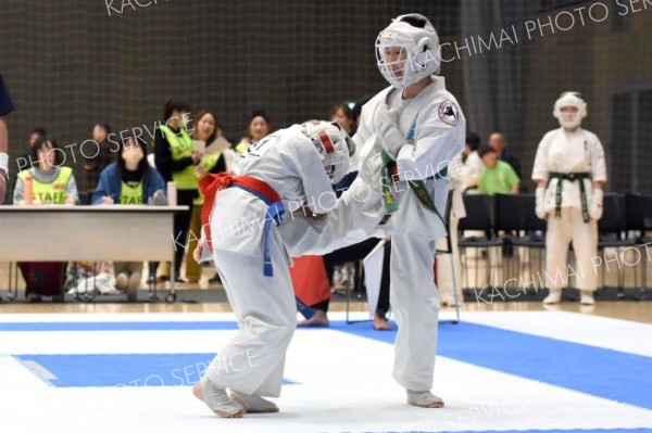 組手小学４年女子上級決勝
