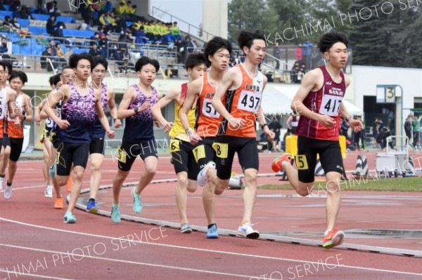 男子１５００メートル１組