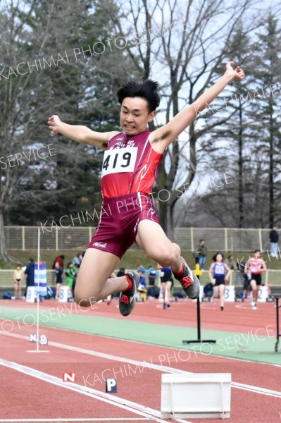 男子走り幅跳び