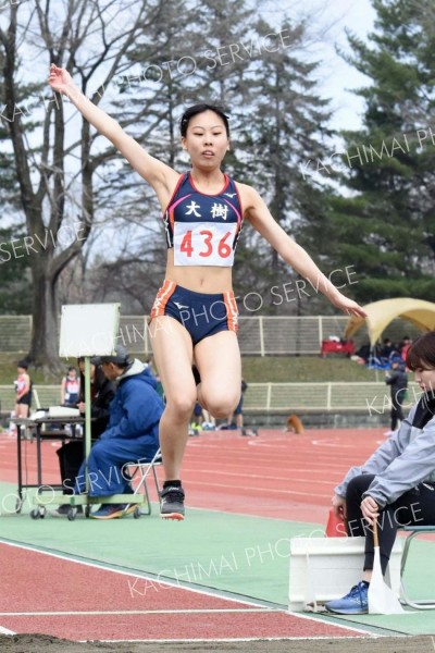 女子走り幅跳び