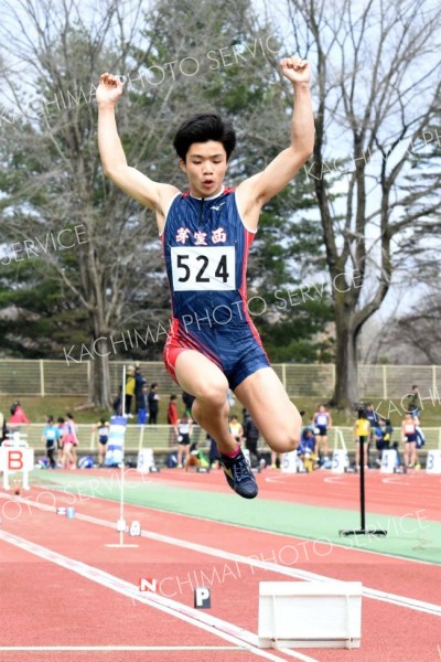 男子走り幅跳び