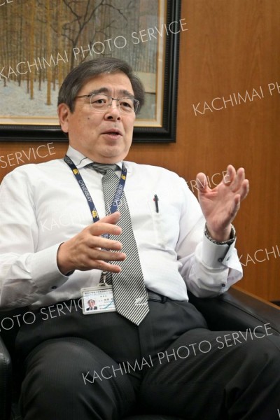 「生きた教育、人材育成が可能になる」と力説する