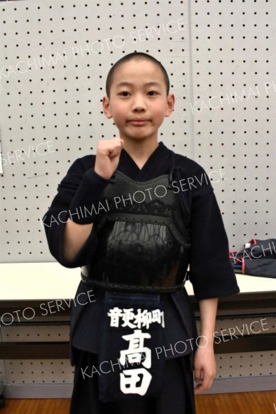 個人戦小学生低学年男子の部優勝　（音更柳町）