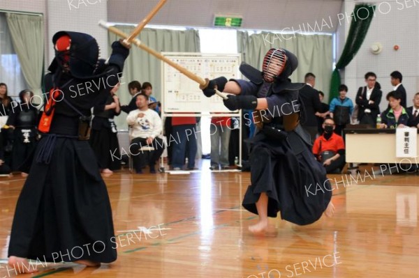 団体戦小学生低学年　音更柳町―札幌札苗剣心会
