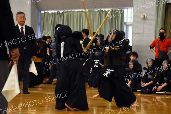 団体戦小学生低学年　音更柳町―壮瞥剣連