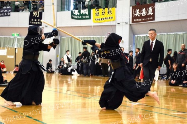 団体戦小学生低学年　音更柳町―壮瞥剣連