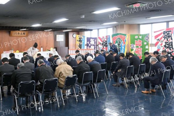 安全航海と豊漁を祈願した厳島神社の春季祭典