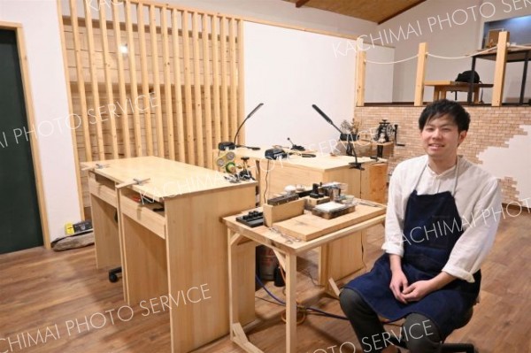 約１年かけて完成した工房「Ｒｉｎｎｅ」