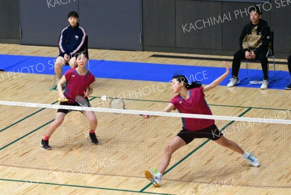 全道女王破る　帯一は９大会連続団体男女Ｖ　バドミントン全十勝中体連春季大会